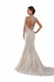 Sweetheart Chapel Train Lace Ivory Sleeveless Bridal Gown Darwin
