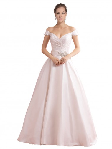 Sweetheart Chapel Train Satin Ivory Sleeveless Wedding Dresses Darwin