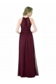 Sweetheart Long Chiffon Black Sleeveless Formal Dress / Bridesmaid Dress Darwin