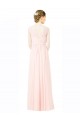 Jewel Long Soft Chiffon Sleeveless Bridesmaid Dress Darwin