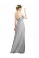 Sweetheart Long Soft Chiffon Silver Sleeveless Bridesmaid Dresses Darwin