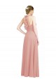 Sweetheart Long Chiffon Bliss Pink Sleeveless Bridesmaid Dress / Evening Dress Darwin