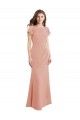 High Neck Long Soft Chiffon Bliss Pink Sleeveless Prom Dress / Bridesmaid Dress Darwin