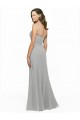 Sweetheart Long Chiffon Silver Sleeveless Bridesmaid Dress Darwin