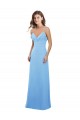 Sweetheart Long Soft Chiffon Periwinkle Sleeveless Bridesmaid Dress Darwin
