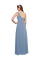 Sweetheart Long Chiffon Dusty Blue Sleeveless Formal Dress / Bridesmaid Dress Darwin