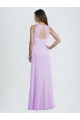 Sweetheart Long Soft Chiffon Lilac Sleeveless Bridesmaid Dress / Formal Dress Darwin