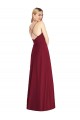 V-Neck Long Soft Chiffon Royal Blue Sleeveless Formal Dress / Bridesmaid Dress Darwin