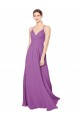 Sweetheart Long Soft Chiffon Dahlia Sleeveless Formal Dress / Bridesmaid Dress Darwin
