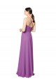 Sweetheart Long Soft Chiffon Dahlia Sleeveless Formal Dress / Bridesmaid Dress Darwin