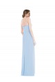 Sweetheart Long Soft Chiffon Light Sky Blue Sleeveless Formal Dress / Bridesmaid Dress Darwin