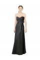 Sweetheart Long Lace Slate Grey Sleeveless Bridesmaid Dress Darwin