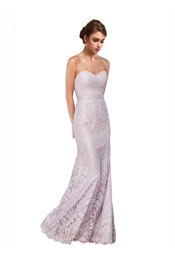 Sweetheart Long Lace Sleeveless Bridesmaid Dress / Evening Dress Darwin
