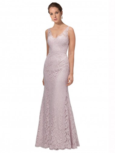 Sweetheart Long Lace Sleeveless Formal Dress / Bridesmaid Dress Darwin