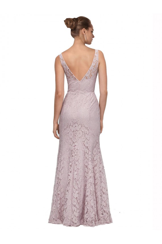 Sweetheart Long Lace Sleeveless Formal Dress / Bridesmaid Dress Darwin
