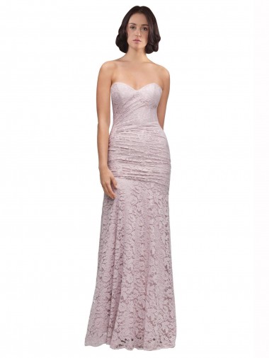 Sweetheart Long Lace Sleeveless Prom Dress / Bridesmaid Dress Darwin