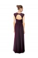 Sweetheart Long Soft Chiffon & Lace Grape Sleeveless Formal Dress / Bridesmaid Dress Darwin
