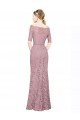 Off the Shoulder Long Lace Short Sleeves Prom Dress / Bridesmaid Dress Darwin