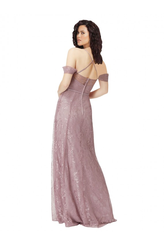 Sweetheart Long Lace Sleeveless Bridesmaid Dress Darwin