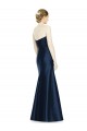 Strapless Long Satin Dark Navy Sleeveless Evening Dress / Bridesmaid Dress Darwin