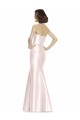 Strapless Long Satin Pink Sleeveless Bridesmaid Dress Darwin