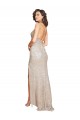 Sweetheart Long Sequin & Sparkling Sequin Champagne Sleeveless Black Tie Evening Gown / Prom Dress / Bridesmaid Dress Darwin