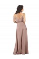 Sweetheart Long Silk like Satin Dusty Pink Sleeveless Formal Evening Gown / Bridesmaid Dress Darwin