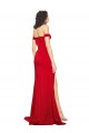 Sweetheart Long Silk like Satin Red Sleeveless Formal Evening Gown / Prom Dress / Bridesmaid Dress Darwin
