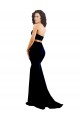 High Neck Long Stretch Crepe Black Sleeveless Formal Evening Gown / Prom Dress / Bridesmaid Dress Darwin