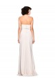 Strapless Long Stretch Crepe Sleeveless Prom Dress / Bridesmaid Dress Darwin