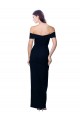 Sweetheart Long Stretch Crepe Black Sleeveless Formal Dress / Bridesmaid Dress Darwin
