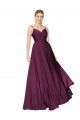 High Neck Long Stretch Crepe Wild Berry Sleeveless Formal Evening Gown / Prom Dress / Bridesmaid Dress Darwin