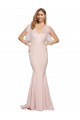 Sweetheart Long Stretch Crepe & Tulle Mauve Sleeveless Formal Dress / Bridesmaid Dress Darwin