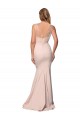 Sweetheart Long Stretch Crepe & Tulle Nude Sleeveless Formal Evening Gown / Prom Dress / Bridesmaid Dress Darwin