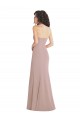 Strapless Long Stretch Crepe Dusty Pink Sleeveless Formal Dress / Bridesmaid Dress Darwin