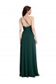 One Shoulder Long Stretch Crepe Midnight Green Sleeveless Formal Evening Gown / Prom Dress / Bridesmaid Dress Darwin