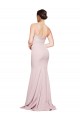Strapless Sweep Train Stretch Crepe Mauve Sleeveless Formal Evening Gown / Prom Dress / Bridesmaid Dress Darwin