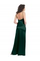 Scoop Neck Long Stretch Satin Hunter Sleeveless Formal Evening Gown / Prom Dress / Bridesmaid Dress Darwin