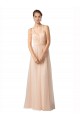 Sweetheart Long Tulle Nude Sleeveless Bridesmaid Dress / Evening Dress Darwin