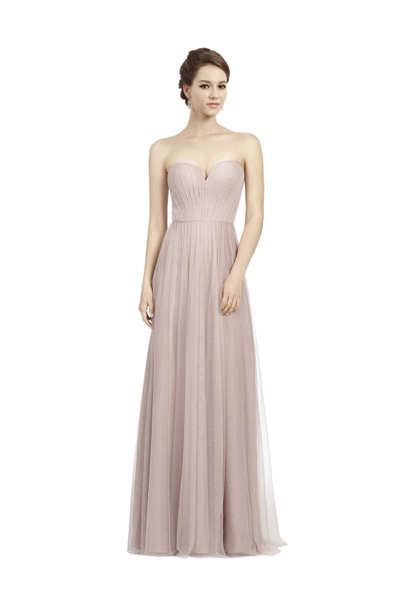 Sweetheart Long Tulle Vintage Rose Sleeveless Formal Dress / Bridesmaid Dress Darwin