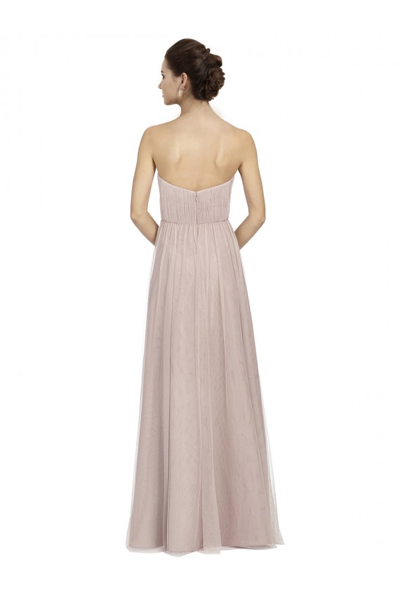 Sweetheart Long Tulle Vintage Rose Sleeveless Formal Dress / Bridesmaid Dress Darwin