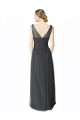 Sweetheart Long Tulle Pewter Sleeveless Formal Dress / Bridesmaid Dress Darwin