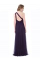 Sweetheart Long Tulle Plum Sleeveless Bridesmaid Dress Darwin