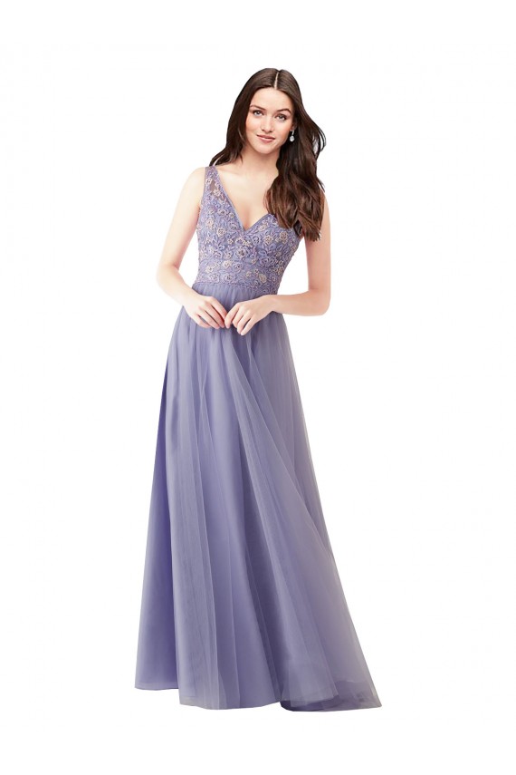 Sweetheart Long Tulle & Lace Sleeveless Formal Dress / Bridesmaid Dress Darwin
